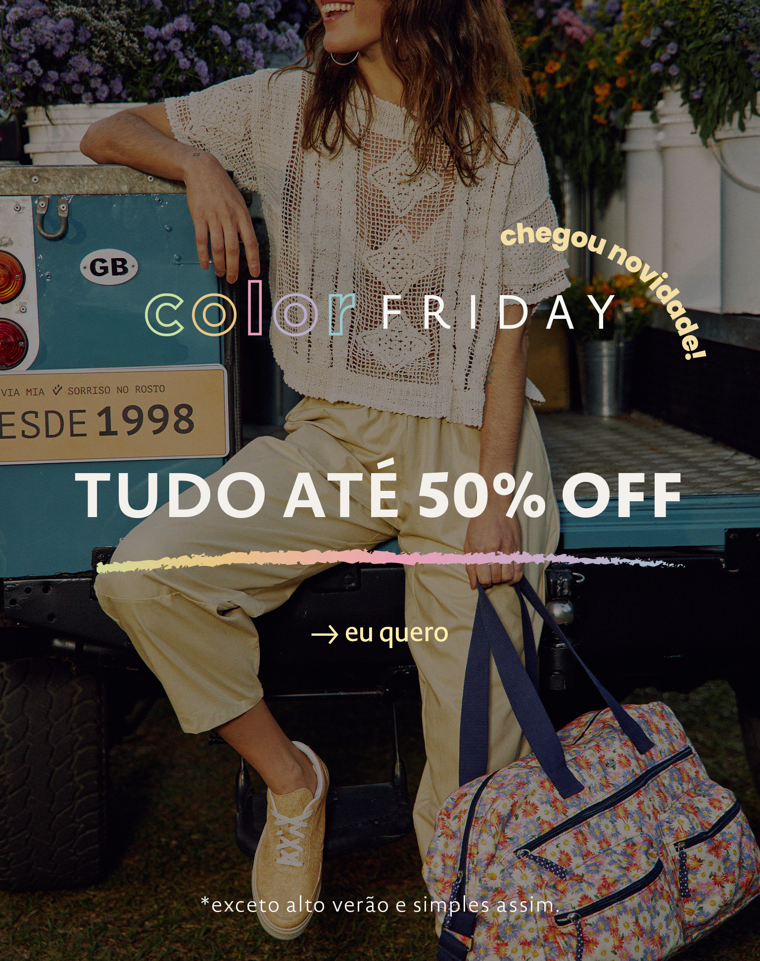 Black Friday verão 26 até 50off novidades